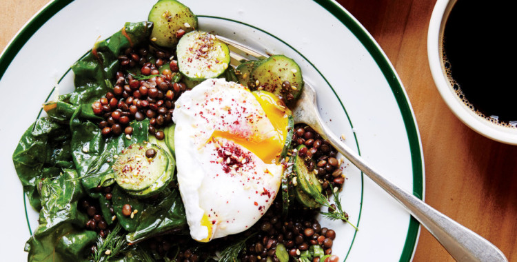 lentils-with-cucumbers-chard-and-poached-egg-940x600
