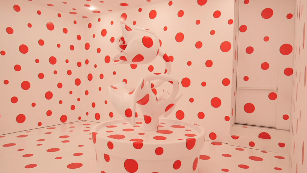 Yayoi Kusama With All My Love for the Tulips, I Pray Forever