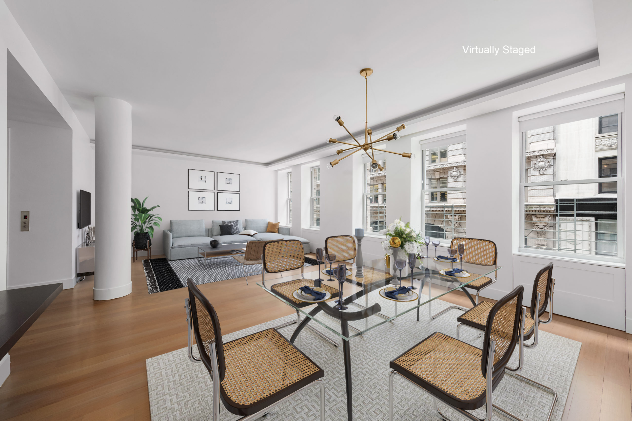 Virtually Staging NYC Home