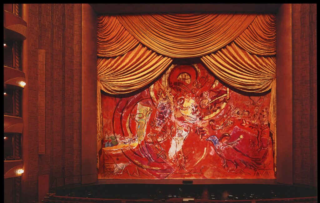 Marc Chagall, Metropolitan Opera, Theater, Arts, New York, Claudia Saez-Fromm. 