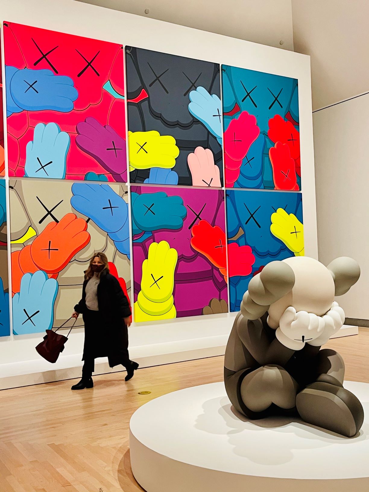 Kaws what Party, Booklyn Museum, Claudia Saez-Fromm