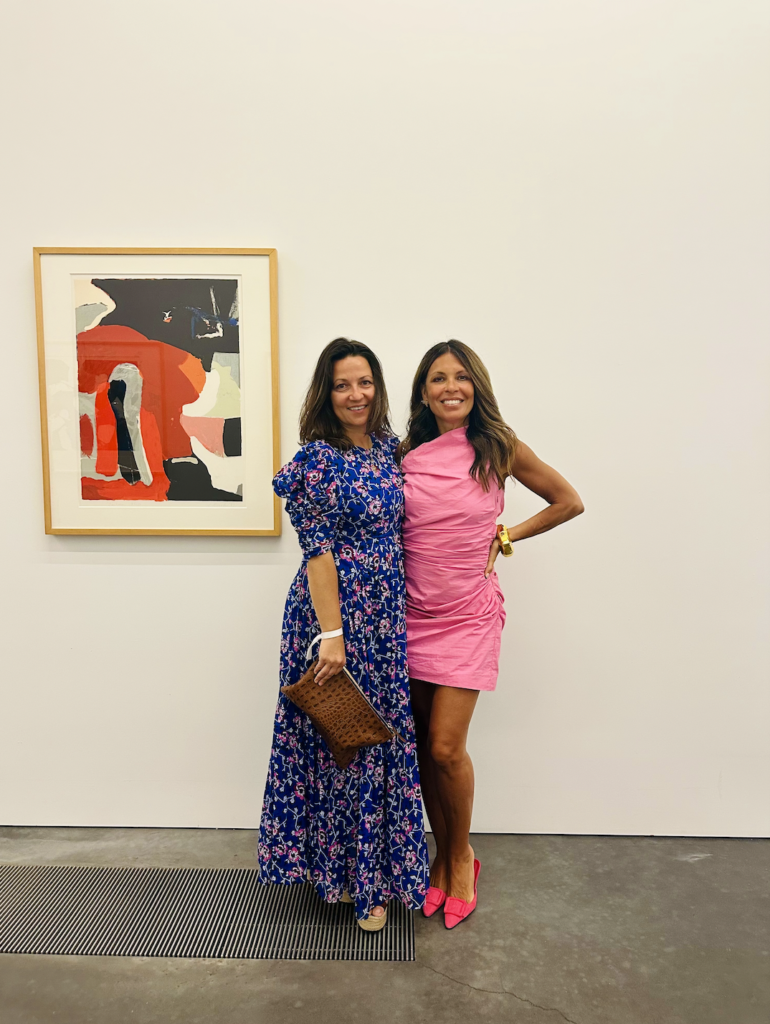 Claudia Saez Fromm and Karina Sokolovsky at the Parrish Art Museum